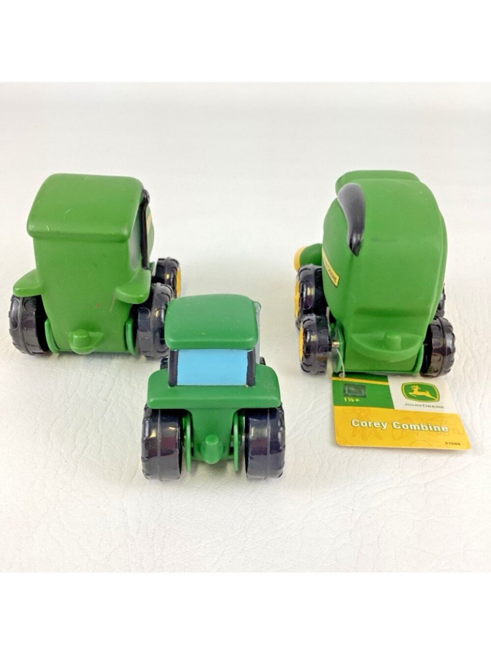 Ertl John Deere My First Johnny Tractor Chunky Toddler Toy Lot Corey Combine - Picture 4 of 6